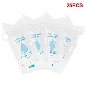Emergency Disposable Urine Bags 700ML Unisex Portable Travel Toilets Hygienic - Picture 1 of 7