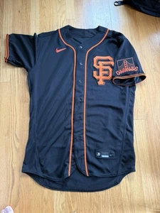 NEW AUTHENTIC BLACK ALT SF SAN FRANCISCO GIANTS JERSEY 44 - Picture 1 of 3