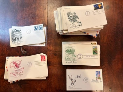 ArtMaster approx 325 FDCs 1950s-90s UA Some High Values Air Mail + !! - Image 1 of 4