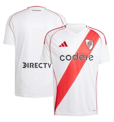 Футболка Adidas River Plate домашняя команда «белая» 24/25 IX5098 мужская размер L - Изображение 1 из 4