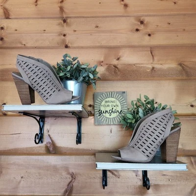 Vince Camuto Korsta Shooties Tan Cutout Leather Heel Ankle Bootie Peep Toe Sz 8M - Image 1 of 4