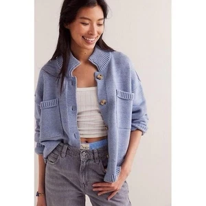 Nuevo Cardi Free People We The Free On The Isle Talla L - Imagen 1 de 8