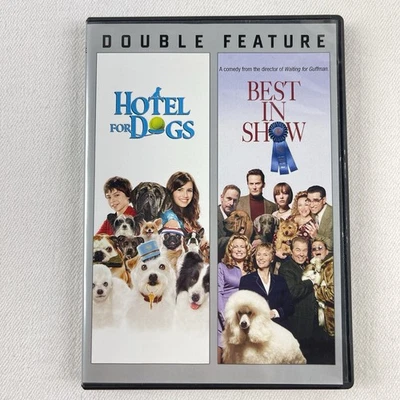 Hotel for Dogs & Best in Show (DVD, 2000, Double Feature) Family Movie Very Good - Image 1 of 2