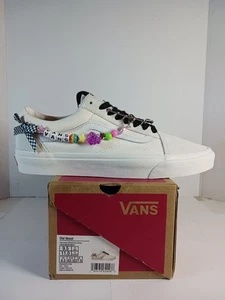 VANS Old Skool Vansware 'White True White' Skate Shoes Sneakers Womens Size 11 - Picture 1 of 10