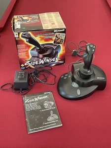 Manette Joystick Jeu PC MICROSOFT SIDEWINDER 2000 Fonctionne Vintage - Photo 1/17