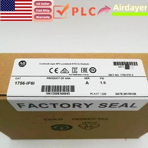 NEW Sealed AB 1756-IF6I ControlLogix 6Point Isolated A/I Module US Free Tax - Picture 1 of 7