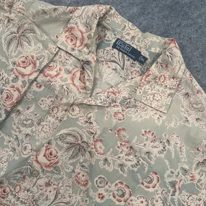 Polo Ralph Lauren Hemd Herren Extra Large Floral Hawaii Camp Knopfleiste - Bild 1 von 13