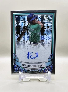 2024 Bowman Sterling Baseball Prospects Autogramm #PA-FC FELNIN CELESTEN - Bild 1 von 2