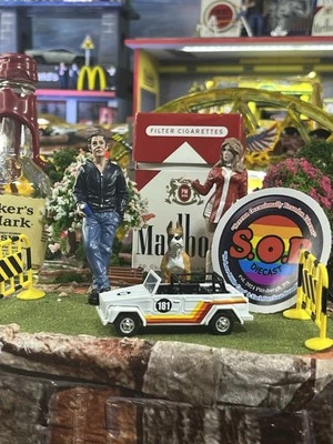 Greenlight 1974 Volkswagen Thing Type 181 1:64 usado casi nuevo estado VW neumáticos de goma Foto 1 de 4