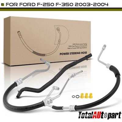 3x Power SteeringPressure & Reservoir Hose for Ford F250 F230 F450 Super Duty - Image 1 of 4