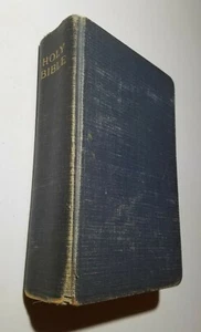 ANTIQUE HOLY BIBLE BY OXFORD UNIVERSITY PRESS KING JAMES VERSION (AROUND 1900) - Picture 1 of 7