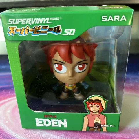 Super7 Netflix Anime EDEN Supervinyl Series Figure (3") - SARA - New Cover