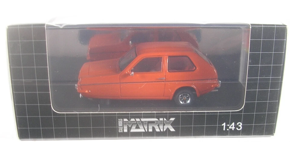 Kittenl Reliant Robin Saloon (Arancione) 1973 - 1981 1:43 MATRIX - Immagine 1 di 1