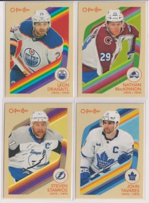 2023-24 O-Pee-Chee Retro 9 Nathan MacKinnon Colorado Avalanche - Image 1 of 2