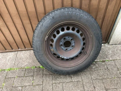 1xkomplette Reserverad Ersatzrad+Felge 195/65R15 91T für Mercedes C+E Klasse - Bild 1 von 4