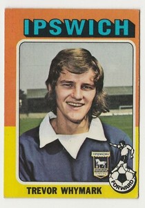 Topps Football Red & Grey Back 1975 #97 Ipswich Town - Trevor Whymark