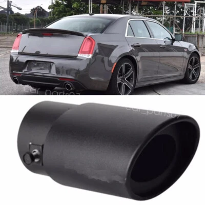 Exhaust Pipe Tip Rear Tail Throat Muffler Stainless Steel For Chrysler 300 Foto 1 de 4