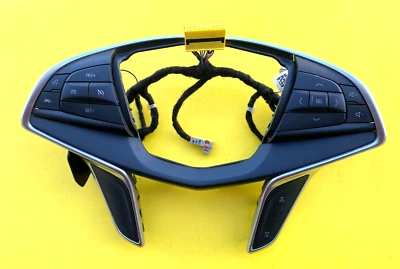 2017-22 CADILLAC XT5 STEERING WHEEL CRUISE CONTROL SWITCH ASSEMBLY OEM 84053857 - Image 1 of 4