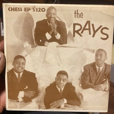 Rare VINTAGE ORIGINAL Doo Wop EP THE RAYS CHESS LABEL / Very Clean Copy - Image 1 of 4