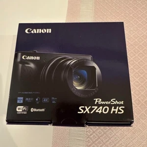 【Near Mint】Canon PowerShot SX740 HS Digital Camera Black f/Japan - Picture 1 of 8