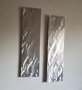 metal wall accent hanging decor accent abstract modern design kitchen decoration - Picture 1 of 3