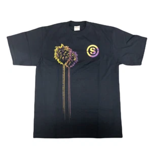 STREETWISE "Palms" T-shirt Urban Streetwear Adult Men's Tee Navy Blue Brand New  - Picture 1 of 5