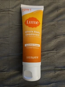 Whole Body Deodorant - Invisible Cream Tube - 72 Hour Odor Control - Aluminum Fr - Picture 1 of 2