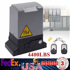 Abridor de puerta corredera automático 1800 kg motor control remoto abridor de puerta 3968 lb - Imagen 1 de 22