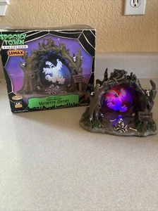 Lemax Spooky Town Haunted Grove Lighted Animated Halloween RARE RETIRED 64423 - Bild 1 von 12
