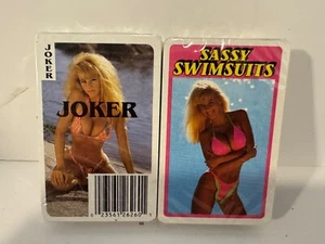 Sassy Swimsuits Playing Cards Vintage Sealed - Picture 1 of 7