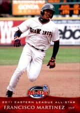 2011 Eastern League All-Stars Western Division Grandstand #19 Francisco Martinez