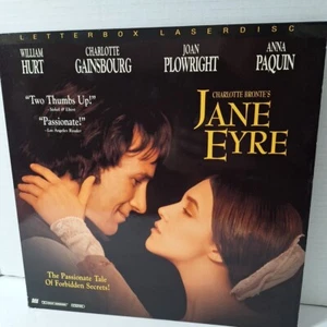 Jane Eyre Letterbox Laserdisc 12" LD William Hurt Anna Paquin Widescreen Movie - Picture 1 of 5