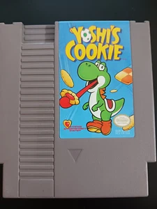 Yoshi's Cookie - Authentic Nintendo NES Game - Picture 1 of 2