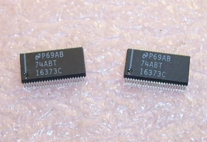 QTY (29) 74ABT16373CSSC NSC SSOP-48 16 Bit TRANSPARENTE VERRIEGELUNG NOS 1 RÖHRE - Bild 1 von 1