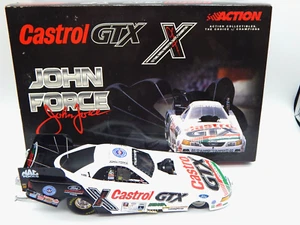 John Force Castrol GTX 2001 Mustang Funny Car 1:24 scale diecast - RTC2231 - Picture 1 of 9