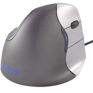 Evoluent Vertical Mouse 4 Right Handed Ergonomic Optical Mouse Wired VM4R - Picture 1 of 6