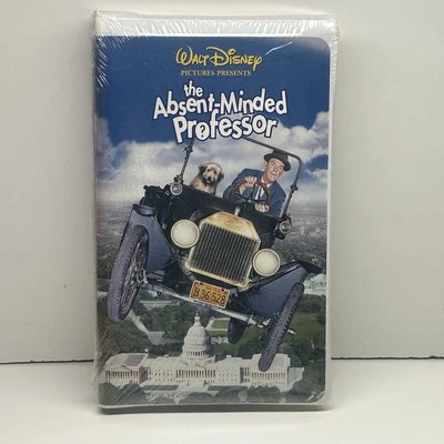 New Sealed! Disney Absent-Minded Professor VHS Video Tape Original Flubber Movie - Image 1 of 4