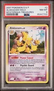 Pokemon Diamante e Perla 2007 Tesori Misteriosi Alakazam 2 PSA Nm-mt 8 - Foto 1 di 2