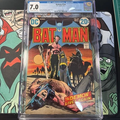 Batman #244 1972 CGC 7.0 FN/VF - Image 1 of 2