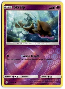 Pokemon TCG Skrelp 91/236 SM - Cosmic Eclipse Common Reverse Holo - Picture 1 of 1