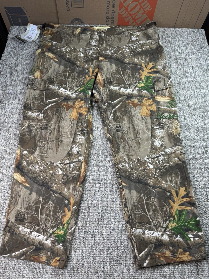Rustic Ridge Mens Size 2XL Camo Hunting Pants Scent Stop Realtree NWT - Image 1 of 4