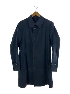 Mackintosh Trench Collar Coat/M/Polyester/Nvy/Plain/G1A01-200-28 - Picture 1 of 8