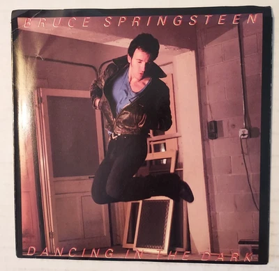 1984 White Label Promo w/ps 45 Bruce Springsteen "Dancing in the Dark" Columbia - Image 1 of 4