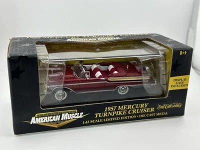 Ertl 32128 American Muscle 1957 Mercury Turnpike Cruiser Conv 1:43 MIB Red 2000 - Image 1 of 3