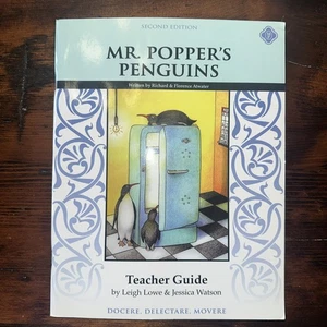 Memoria Press Literature Guide for Mr. Popper's Penguins 3rd Grade Teacher Guide - Picture 1 of 3