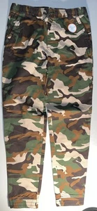 Wonder Nation Pull on Camo Pants with reinforced Knee & Drawstring Size XXL(18) - Picture 1 of 16