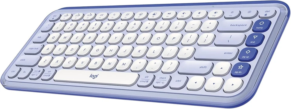 Logitech POP ICON Keys Wireless Bluetooth Keyboard - Purple (/RT6-24131-POP-I... - Image 1 of 1