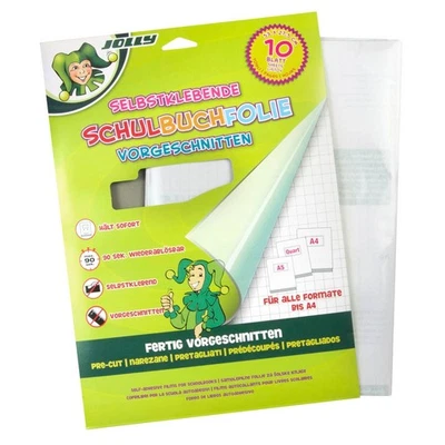 JOLLY Bucheinbandfolie selbstklebend transparent 37,5 cm x 53,0 cm - Bild 1 von 3