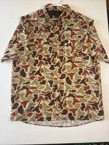 Amigo Provisions Co. Frio Tech Shirt Texas Longhorn Camo Size L - Picture 1 of 12