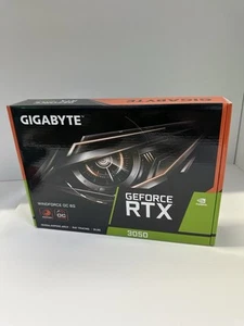 Gigabyte Geforce Rtx 3050 Windforce oc 6g NEW - Picture 1 of 4